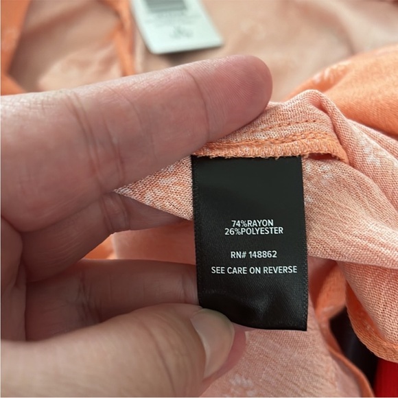 Torrid Washable Crinkle Gauze V-Neck Ruffle Strap Tank - Picture 9 of 9